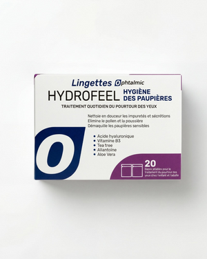 Ophtalmic Hydrofeel Lingettes Hygiène des paupières